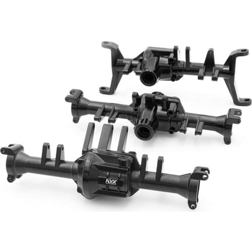 For Traxxas TRX6 TRX-6 RC Car Front Middle Rear Axle Housing Durable Full Metal Upgrade Parts 3pcs/Set KYX