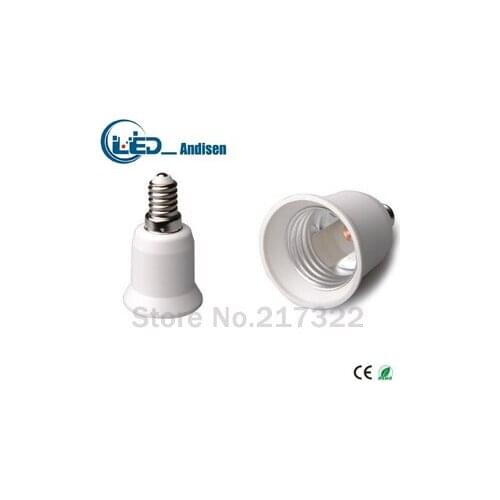 E12 TO E26 adapter Conversion socket High quality material fireproof material e26 socket adapter Lamp holder