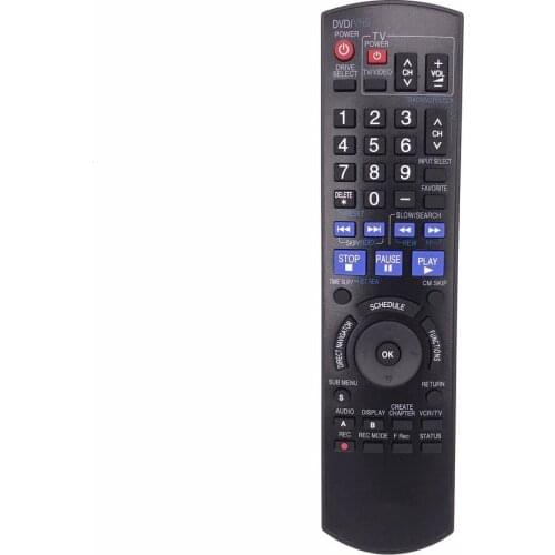Remote Control Fit For Panasonic DMR-EZ47V DMR-EA38V DMR-EZ37V DMR-ES45V DMR-ES40V DMR-ES30V DVD Recorder Player