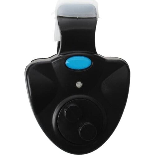 Fishing Bite Alarm Bell Indicator Led Waterproof Nightlight Angling without Batteries Black