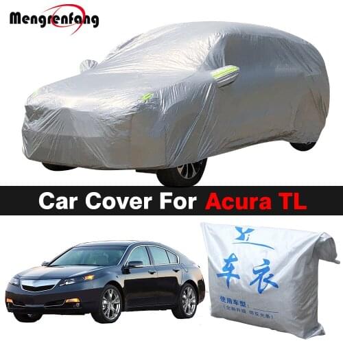 Outdoor Car Cover Anti-UV Sun Shade Rain Snow Protection Auto Cover Dustproof For Acura TL