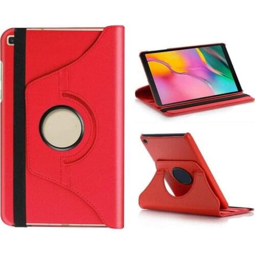 Rotating Case for Samsung Galaxy Tab A 8.0 2019 NO S Pen Model(SM-T290 Wi-Fi,SM-T295 LTE)Premium Leather 360 Degree Stand Cover