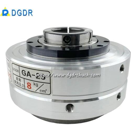 Rotary Power tapping machine Chuck, air/ hydraulic collet chuck Pneumatic lathe chuck