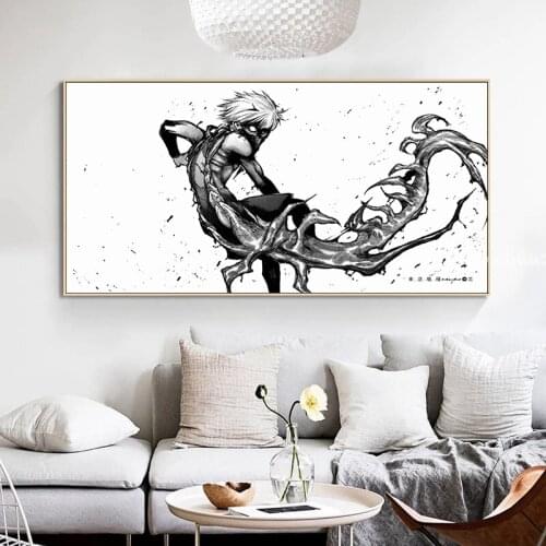 Tokyo Ghoul High Quality Art Prints Original Canvas Artwork 50 x 70 cm,No Frame