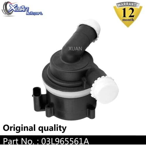 XUAN Cooling Additional Auxiliary Water Pump 03L965561A For AUDI A4 A5 A6 Avant B8 Volkswagen Amarok 2008-2018