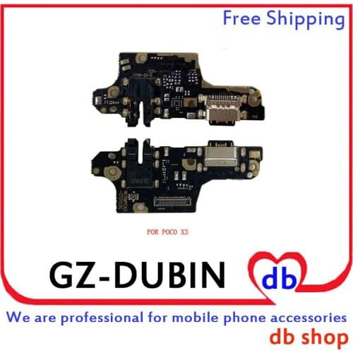 For XiaoMi POCO X3 Poco X3 Poco Phone X3 USB Charging Dock Jack Plug Socket Port Connector Charge Board Flex Cable