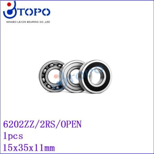 15*35*11mm Deep Groove Ball Bearings6202 ZZ/2RS/OPEN