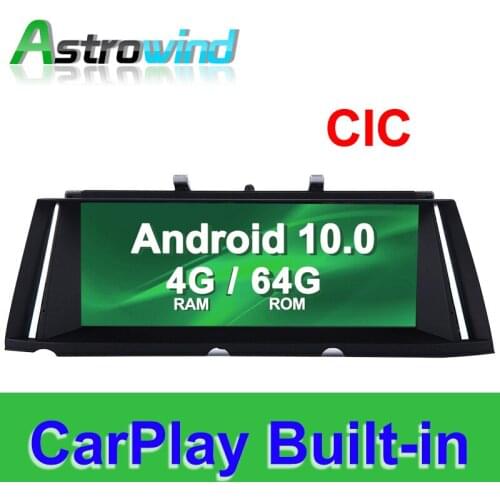 10.25 inch 64G ROM 8 Core Android 10.0 Car Radio GPS Navigation System Stereo Audio for BMW 7 Series F01 F02 (2009-2012) CIC