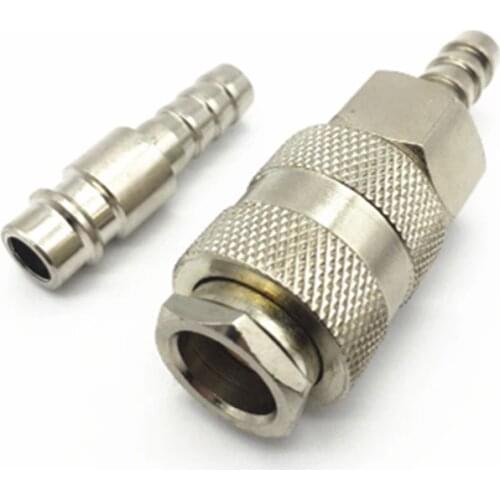 5 Sets 6mm 8mm 10mm fittings Quick push in connector High pressure coupler work on Air compressor High-quality EU standards