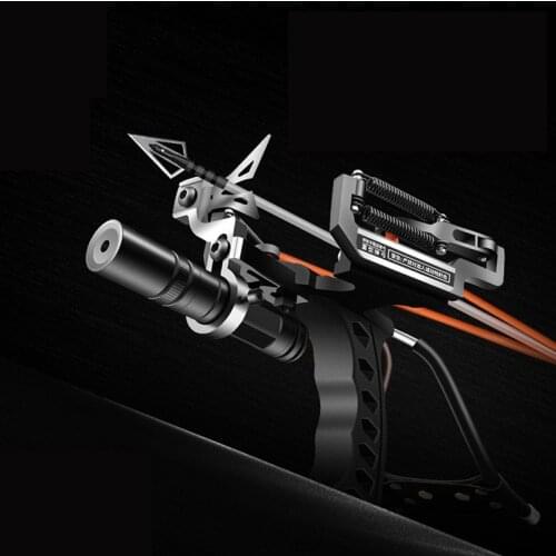 G5 Laser Slingshot Black Hunting Bow Catapult Fishing Bow Outdoor Powerful Slingshot for Shooting Crossbow Bow Shooting Arrows