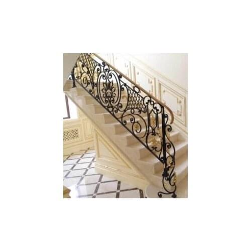 Hench 100% handmade forged custom designs fence modern stair railing