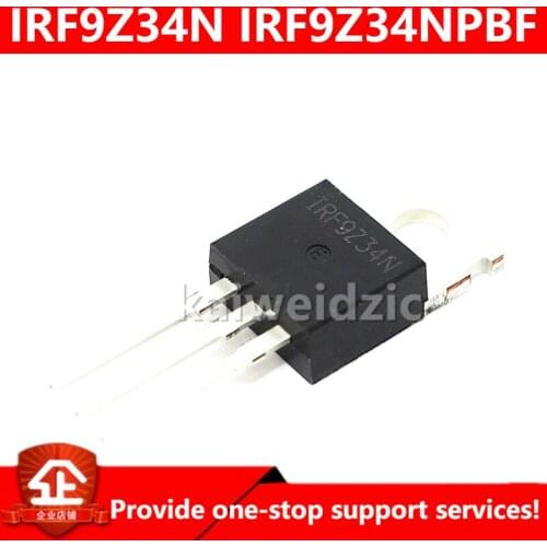 Kaiweikdic New imported original IRF9Z34NPBF IRF9Z34N TO-220 19A 55V P-channel FET/power transistor/Integrated circuit