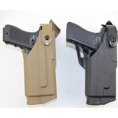 Pistol Glock 17 19 22 23 31 32 Holster Right Hand Military Gun Airsoft Belt Bearing Flashlight Laser Mounted Pistola Holster