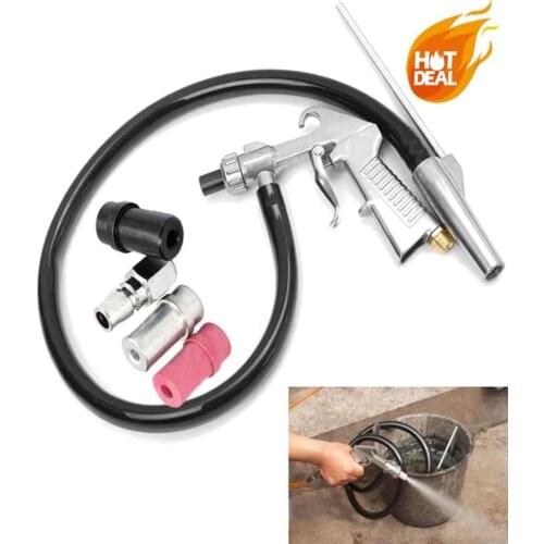 85cm Anti-rust gun kit nozzle kit blast gun Air Sandblasterair Blast Gun+Nozzles+Connector+Tube Derusting Tool Outfit spray gun