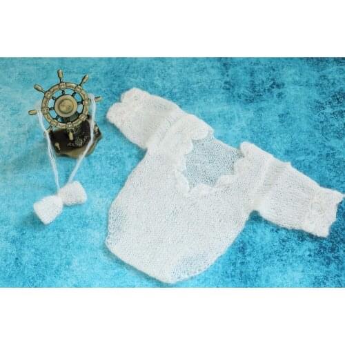 Beautiful Newborn Lace Romper Baby Shower Gift Newborn Baby Photography Props