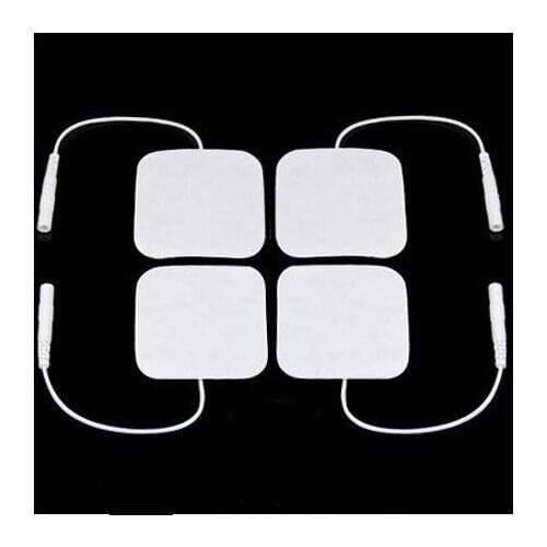 Square Reusable Self Stick Gel TENS Unit Electrodes 5*5cm Electrode Pads amazing adhesion for TENS/ems truMedic Massage