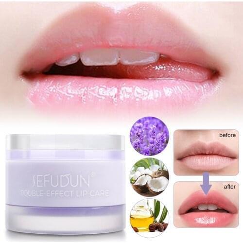 Lip Mask Exfoliating And Moisturizing Lip Scrub Repair Treatmen TLavender Lip Film Moisturizing, Moisturizing, Lip Balm Lip Balm