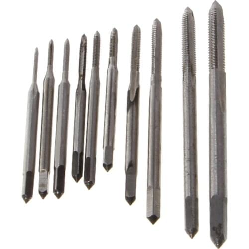 Mini HSS High Speed Steel Metric Machine Plug Thread Screw Tap Tool M1-M3.5 New