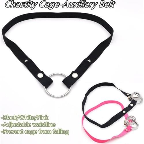 Underwear Male Chastity Device Elastic Band Accessories Cock Cage Auxiliary Belt Adjustable Rope Penis Rings Sex Toys For Men