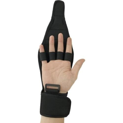 General Auxiliary Fixed Glove Force Rehabilitation Gloves Finger Grip Splint Elastic Anti-Spasticity Aid Durable Grip Fist Glove