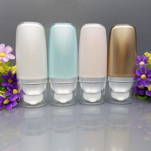 10 pcs 30 50ml Acrylic Wash Isolation Sunscreen Cream Bb Frost plastic Bottle empty cosmetic containers makeup