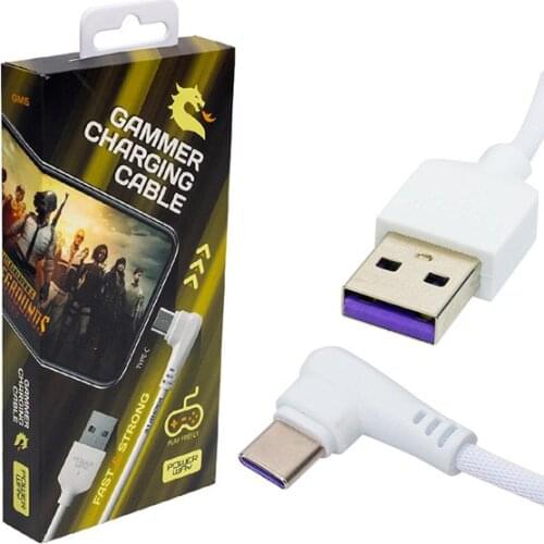 POWERWAY GM5 USB 3.1 AMP BRAIDED TYPE-C GAMİNG PLAYER CABLE