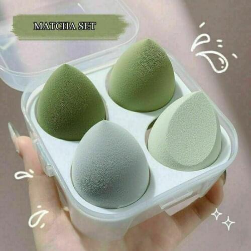 4pcs/Set Egg Shape Puff Blender Sponge Waterdrop Makeup Egg Beauty Eggs BB Cream Concealer Foundation Make Up Tool