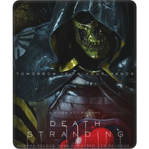 Tomorrow Is In Your Hand Higgs Vintage Mouse Pad Death Stranding Kojima Productions Mat Pads Rubber Gamer Computer Laptop Pad