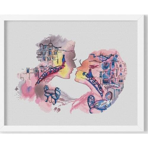 ZZ2333 For Needlework Kit NOT PRINTED Cross stich Painting Set Cross Stitch Kits Cross-stitch Embroidery Set Stitch Kits Cross