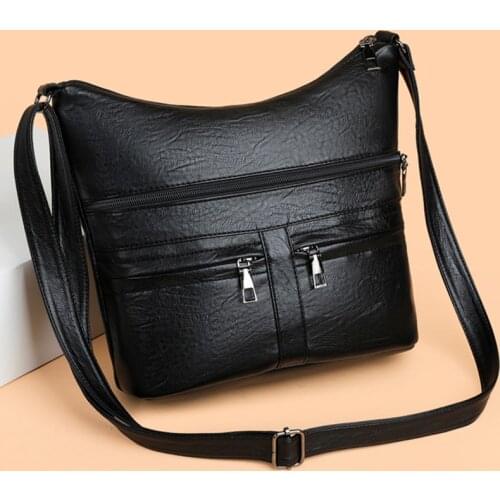 2021 New Fashion Brand Pu Leather Messenger Bag Luxury Handbag Womens Designer Handbags High Quailty Shoulder Bags for Women