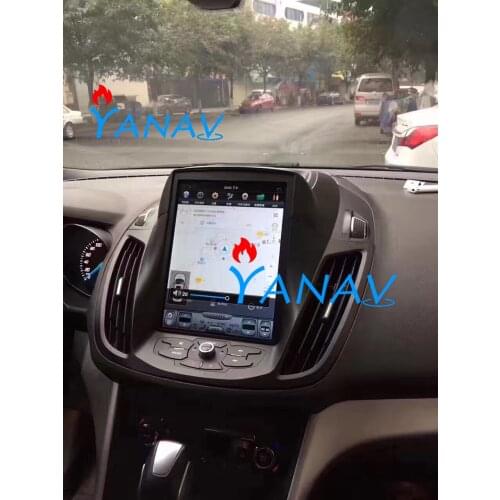 10.4'Tesla VERTICAL Screen Car Android For-Ford Maverick for-ford KUGA 2013-2018 Radio GPS Maps Map Navigation player WIFI Media