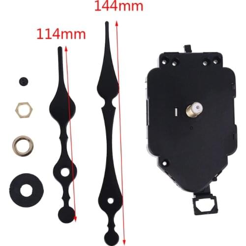 Silent Pendulum Type Quartz Clock Movement Mechanism with Hands Motor DIY Repair GXMA