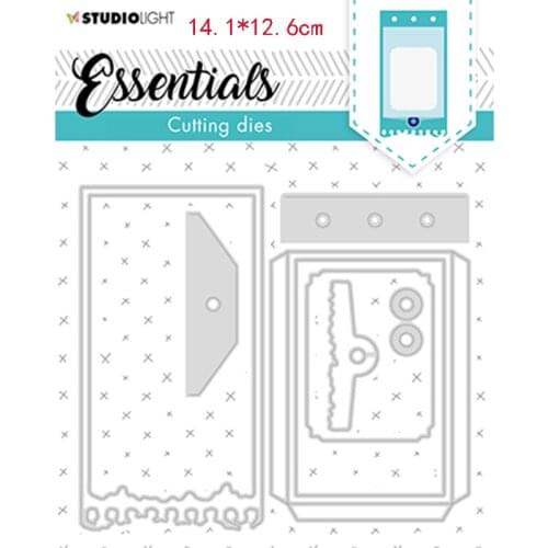 CH 2021 New Arrival Folder 4 Metal Cutting Dies Embossing Scrapbooking Stencil Craft Cut Dies For DIY Card Crafts Handmade