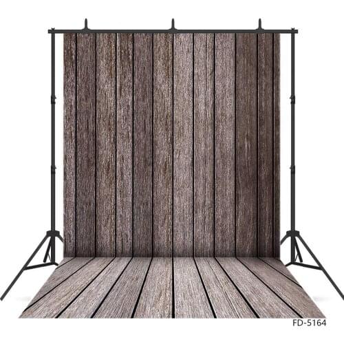 Dark Wooden Wall Floor Photo Backdrops Baby Children Portrait Cloths Food Photography Backgrounds Photo Studio Photobooth Props