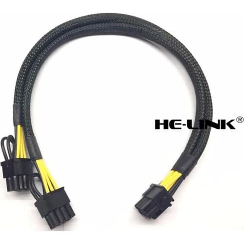 8pin to 8+8pin Power Adapter Cable for DELL R730 and GPU Video Card 35cm