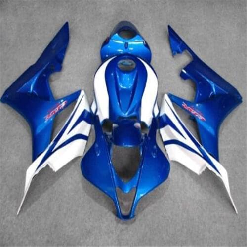 Motorcycle Fairing kit for CBR600RR F5 07 08 CBR 600RR 2007 2008 cbr600rr ABS Cool white blue Fairings set+gifts injection mold