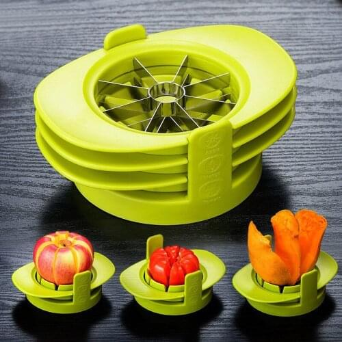Kitchen gadgets Multi-function Fruit and Vegetable Cutter Multi-style Apple Tomato Divider Mango Splitters Household Products