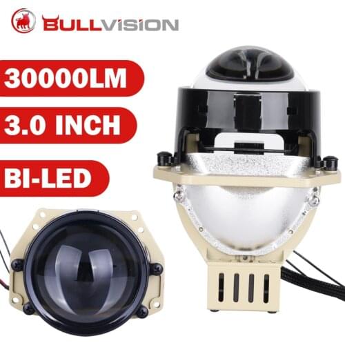 Laser Headlight Tuning Car Universal Bi-led Projector Retrofit With Hella 3R G5 Lens 3.0‘’ Automotive Accessories 30000LM Lights