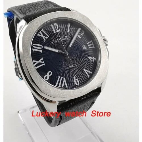 Parnis 38.5mm Automatic Watch Minimalist Watch Men Wrist Watch Miyota Sapphire Crystal Mechanical Watches-PA20