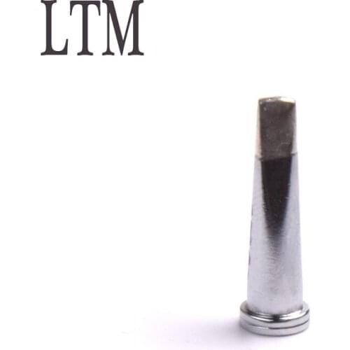 10pcs KNOKOO LTM Soldering Iron Tips 3.2mm Chisel Tips Long for WSD81/WD1000 Solder Station and WSP80/WP80 Soldering Iron