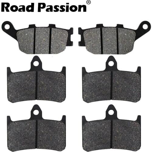 Road Passion Motorbike Front & Rear Brake Pads For HONDA CB900F CB900 CB 900 F Hornet 919 2002 2003 2004 2005 2006 2007