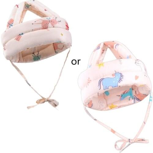 Baby Toddler Cap Anti-collision Protective Hat Baby Safety Helmet Head Security Q9QB