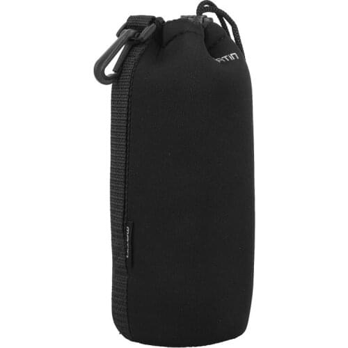Camera Lens Bag (XL) Neoprene Waterproof Soft Bag Case for Canon Nikon Sony Tamron Lens
