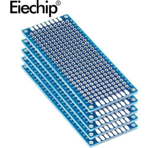 10pcs Electronic PCB Board 3x7cm Diy Universal Printed Circuit Board 3*7cm Double Side Prototyping PCB For Arduino Copper Plate