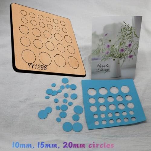 YY1298 three kinds of circular cutting tool wood cutting tool die suitable for the general die-cutting machine on the market