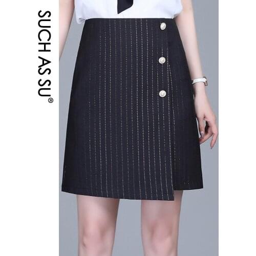 New Autumn Winter Mini Skirt Women 2021 Black Khaki White High Waist Patchwork Asymmetrical Skirt S-3XL Sexy Female Short Skirt