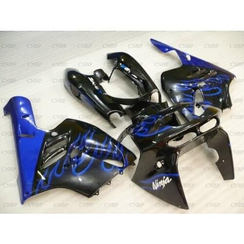 Zx9r 1994 - 1997 Fairing Kits for Kawasaki Zx9r 94 95 Fairing Zx-9r 1994 Black Blue Frame Fairings