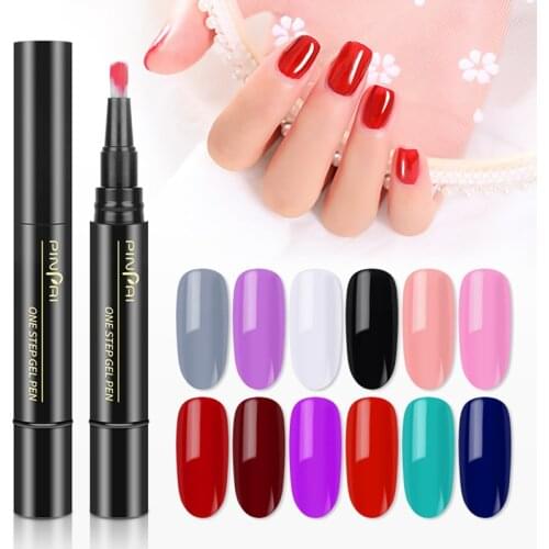 1 Pcs Nail Manicure Gel Varnish Pen LED UV Gel Polish Nail Art Pencil Nail Art Design Nail Art Nails Accesorios -VL16