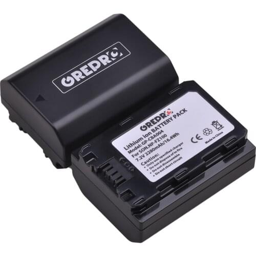 2280mAh NP-FZ100 NPFZ100 Battery + NP FZ100 Battery Charger for Sony Alpha a7 III a7R III, Alpha a9 9 / ILCE-9, Alpha 9R A9R 9S