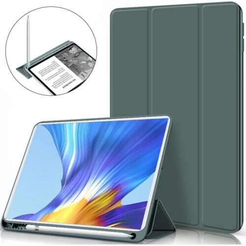 For Huawei Matepad Pro 10.8 Case with Pencil Holder Leather Smart Cover For Huawei honor V6 /matepad 10.4 Protective Tablet case